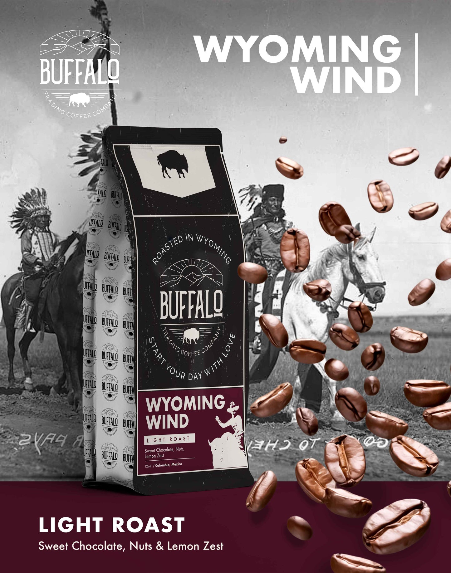 Wyoming Wind 12oz - Light Roast